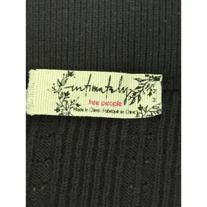 Intimately Free People 90s Babe Knit 2 Piece Set Medium Black Crop Top & Skirt‎ thumbnail 8