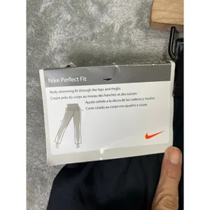 Vintage Nike Track Pants Black Blue Swoosh Y2K Windbreaker Athletic XL New thumbnail 10