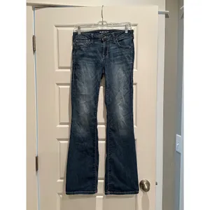 Ariat Women's Ultra‎ Stretch Crosshatch Boot Cut Jeans Size 27R Western Denim thumbnail 2
