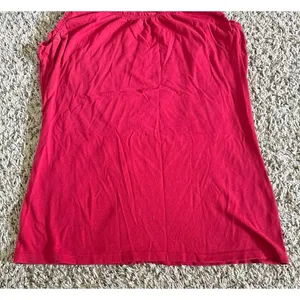 Merona Women's Red Tank‎ Top Size Small thumbnail 3