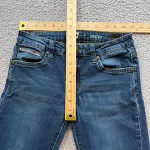 7 For All Mankind Paxtyn Skinny Jeans Blue Medium Wash Stretch Denim 26x26 thumbnail 3