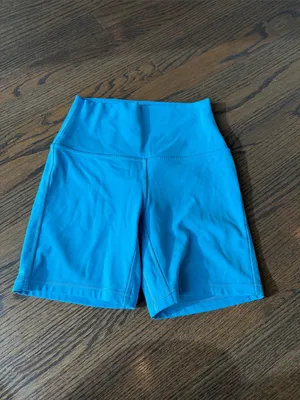 lululemon athletica Align High-Rise Short 6" Kayak Blue Light size 4 NWOT thumbnail 2