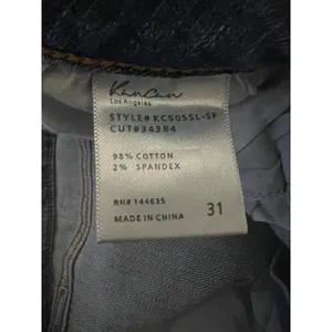 KanCan Mid Rise Distressed Skinny Jeans Stretch KC5055L-SF Blue‎ Size 31 Womens thumbnail 3