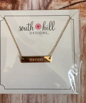 South Hill Designs Gold Mom Reversible Arrow Pendant Necklace NWT thumbnail 1