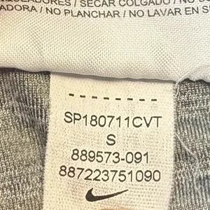 Nike Pro‎ 889573-091 Womens Small Training Tight Leggings Carbon Heather Black thumbnail 7