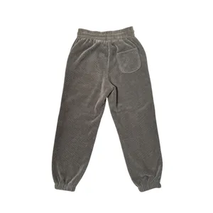 Thick Brown Ribbed Joggers Size XS thumbnail 2