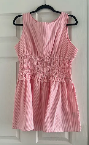 Striped Dress Pink Size L thumbnail 1