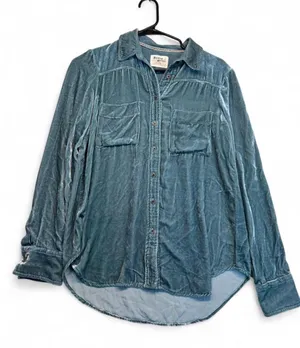 Holding Horses Anthropologie Long Sleeve Button Front Shirt Women's thumbnail 1
