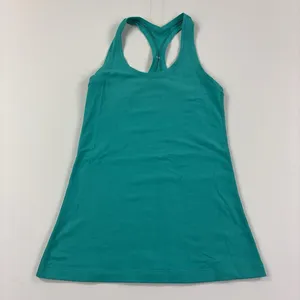 Lululemon Tank Top Womens Small Green Racerback Slim Fit Athletic Yoga Gym thumbnail 1
