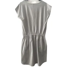 The North Face Striped Blouson Dress Womens‎ Size S/P Waist Tie Short Sleeve thumbnail 2