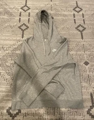 Grey Nike Hoodie thumbnail 1