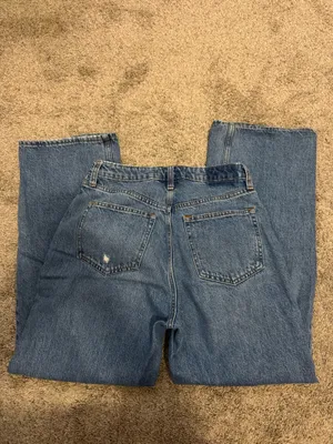 Abercrombie High-Rise Loose Jeans Curve Love thumbnail 2