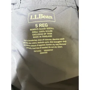 L.L.Bean Mountain Classic Anorak‎ Jacket Multi Teal Indigo Women's Size Small thumbnail 12