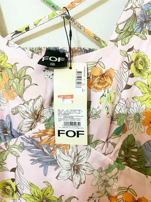 FOF Pink Floral Puff-Sleeve Short Sleeve Midi Summer Dress New thumbnail 7