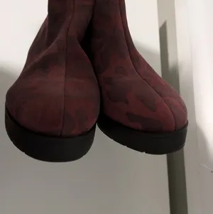 Lucky Brand Karmeya Platform Ankle Boots Red Pattern 7.5 thumbnail 10