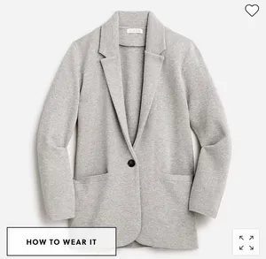 j crew mercantile sweater blazer thumbnail 1