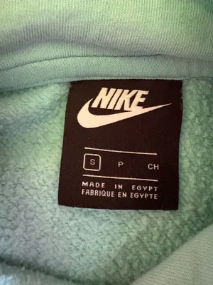 Nike Blue & Pink Hooded Sportswear Pullover thumbnail 3