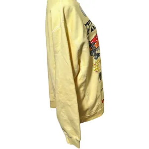 Primitive Skateboarding‎ Elevator Washed Crewneck Yellow Mushroom Skeleton L Size L thumbnail 3