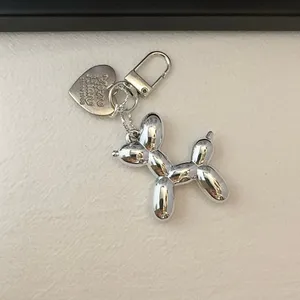 Balloon Dog Car Keychain for Men Women Love Heart Keychain Charm Bag Charm thumbnail 2