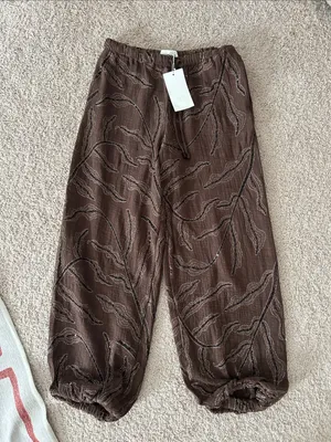 Zara sequin balloon pants. thumbnail 13