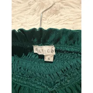Baltic Born Esther Smocked Midi Dress in Green Small thumbnail 7