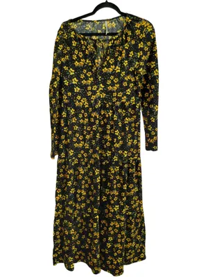 Free People Tiers Of Joy Midi Dress Women’s Size M (oversized) thumbnail 3
