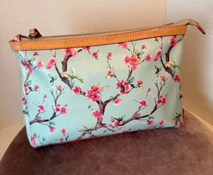 Cavalini Wristlet, cherry blossom print thumbnail 1