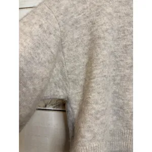 & Other Stories Cream Crewneck Sweater with Pocket thumbnail 2