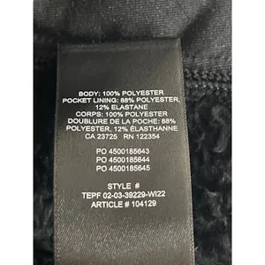 Aritzia Sunday Best Womens Black Faux Fur Long Sleeve Teddy Hooded Coat Jacket S thumbnail 6