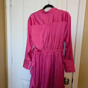 The Drop hot pink shirt dress small Size L thumbnail 11