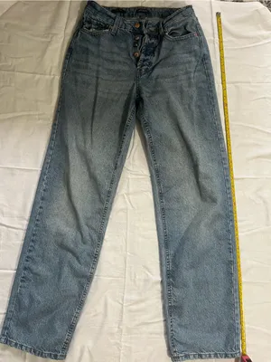 wild fable Women's Light Blue Straight Jeans thumbnail 4