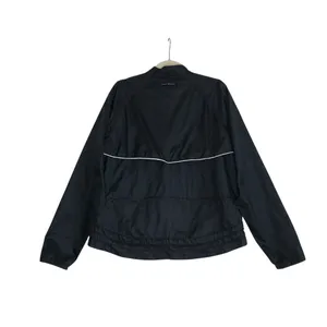 ARIAT Full Zip Packable Rain Jacket Women L Black Travel Timeles Everyday Sporty thumbnail 3