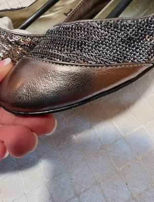 Unisa Unboni Pewter Multi Leather Unisa ballet flats size 7.5M thumbnail 6