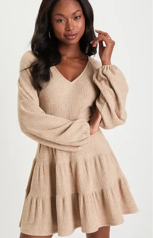 Lulus Ruffled Dress thumbnail 1