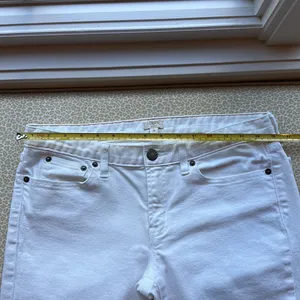 J Crew White Ankle Jeans thumbnail 6