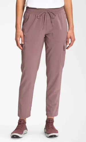 44° North Women's‎ Large Mauve Cargo Pants Hiking Outdoor Lightweight thumbnail 1