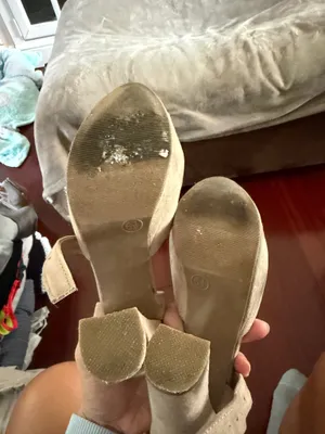 Tan Target Heels Block Ankle thumbnail 4