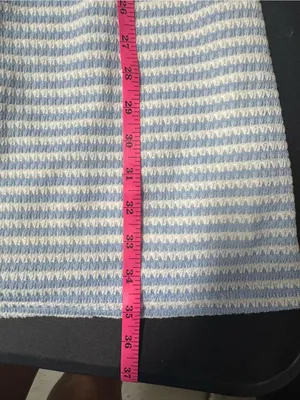 Rosa Clothing Sleeveless Waist Drawstring Striped Dress Small thumbnail 5
