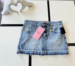 🎀💋 ✨ NWT Juicy Couture Y2K Style Denim Mini Skirt - Size 3/26 ✨🎀💋 thumbnail 7