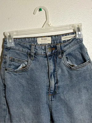 Cotton‎ On Women Denim Stretch Mom Jeans Classic High-Rise Streetwear size 4 thumbnail 5