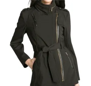 Michael Michael Kors Utility Jacket Gray Size S Minimalist Outdoor Classic thumbnail 1
