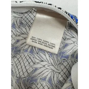 Maeve Anthropologie Pineapple Print Ruffle‎ Hem Shorts Blue White Women Size 0 thumbnail 7