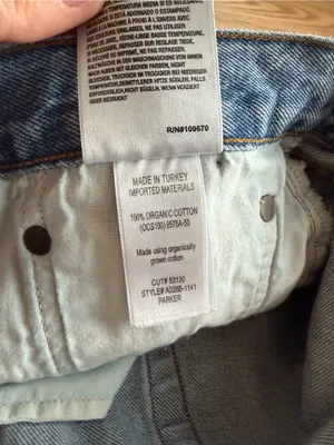 AGOLDE Denim Shorts size 32 thumbnail 5