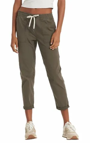 Vuori‎ Women'S Vintage Ripstop Pant Army Green Size M thumbnail 1