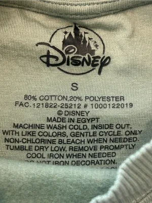 Disney Parks Christmas Sweatshirt S Tis The Season Mickey Minnie Cocoa Mint gree thumbnail 8