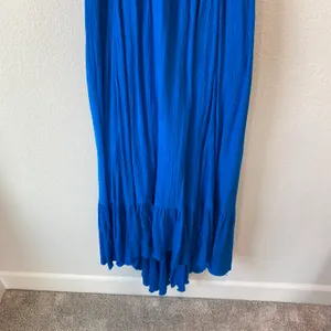 Free People Royal Blue Mosaic Maxi Dress Size XS thumbnail 4