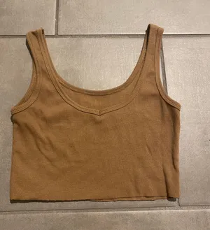 Crop Top Brown thumbnail 1