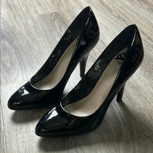 Fergalicious Black Heels Size 7.5 thumbnail 2