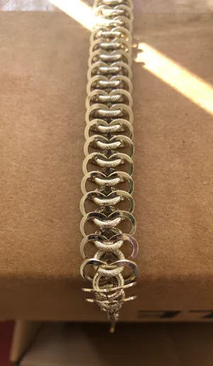 Vintage Link And Chain Necklace thumbnail 5