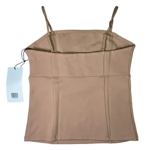Girlfriend Collective Women Brown Cami Tank Top 3102-WS-MD Size Medium‎ NWT thumbnail 2